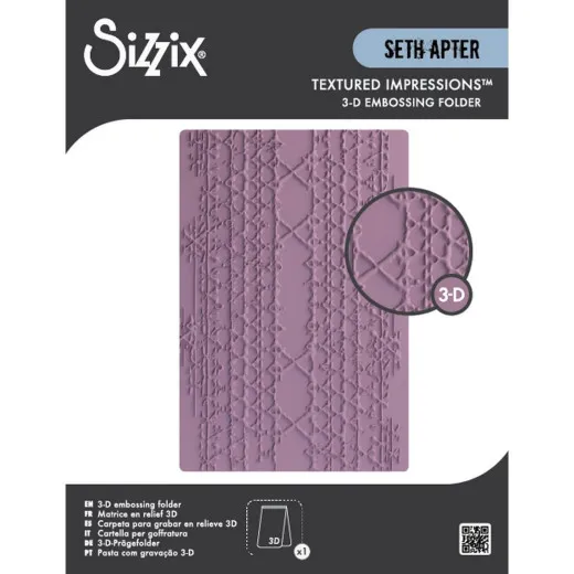 3D Embossing Folder by Seth Apter - Magic Mesh