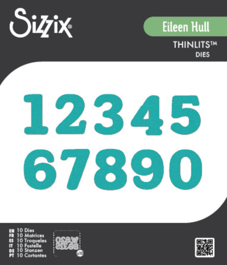 Thinlits Die by Eileen Hull - Nora Numbers