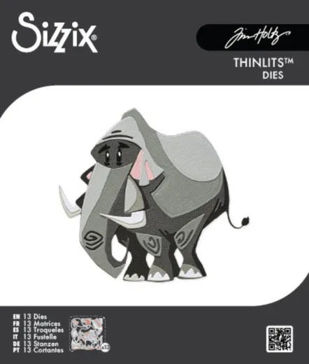 Thinlits Mini Colorize Die - Clarence by Tim Holtz