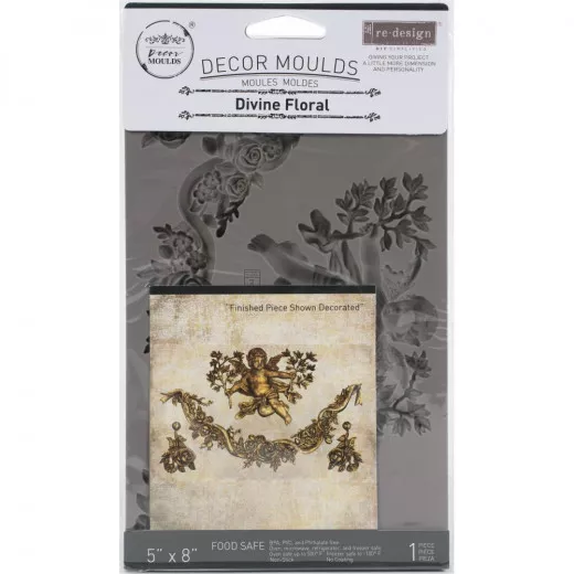 Prima Re-Design Mould - Divine Floral