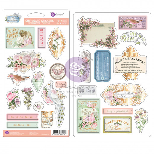 Chipboard Stickers - The Plant Department