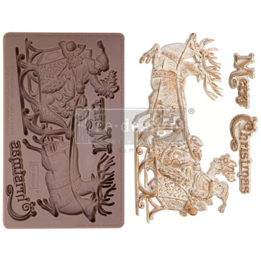 Decor Mould - Santas Sleigh