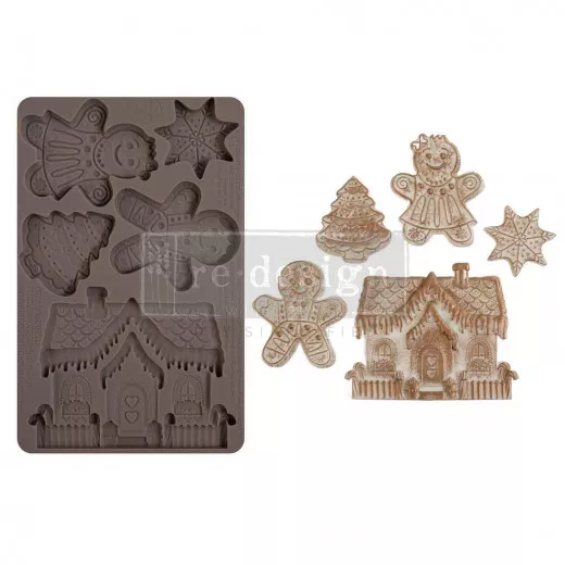 Decor Mould - Festive Gingerbread Treats