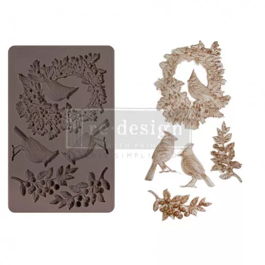 Decor Mould - Cardinal Cheer