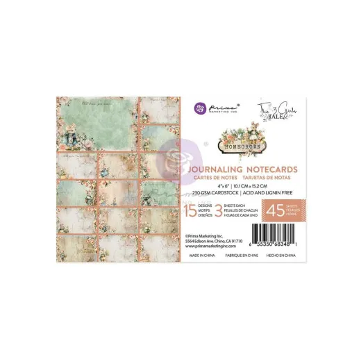 Homegrown by The 3 Girls Tale - Journaling Cards 4x6