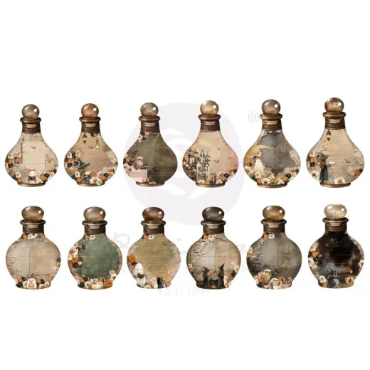 Made of Magic - Potion Bottle Tag Pad by The 3 Girls Tale