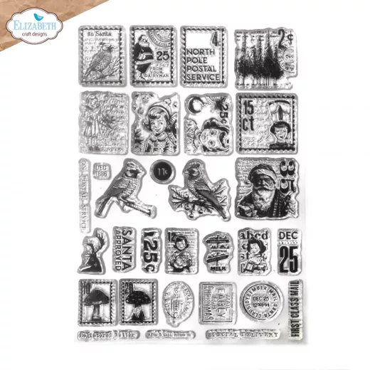 Clear Stamps - Winter Bliss - December Postage Stamps