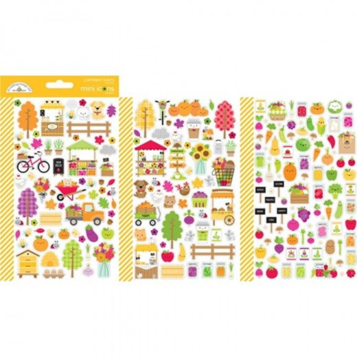 Mini Icons Sticker - Farmers Market