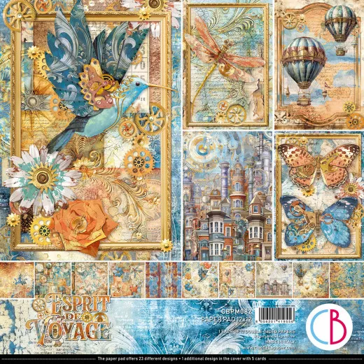 Esprit de Voyage - 12x12 Paper Pad