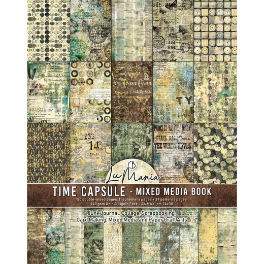 Time Capsule - A4 Maxi Mixed Media Book