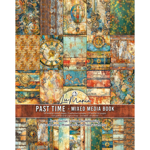 Past Time - A4 Maxi Mixed Media Book