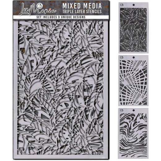 Ciao Bella - Triple Layer Stencil Set #002