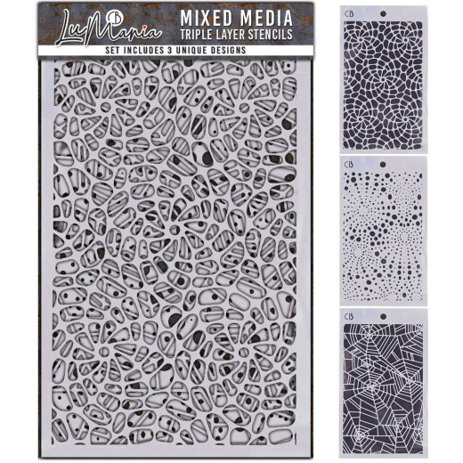 Ciao Bella - Triple Layer Stencil Set #004