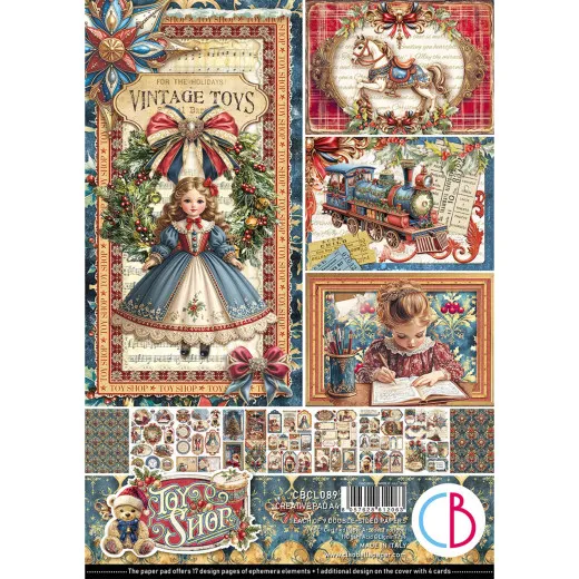 Toy Shop - A4 Creative Pad