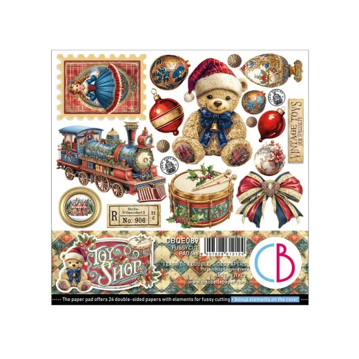 Toy Shop - 6x6 Fussy Cut Pad