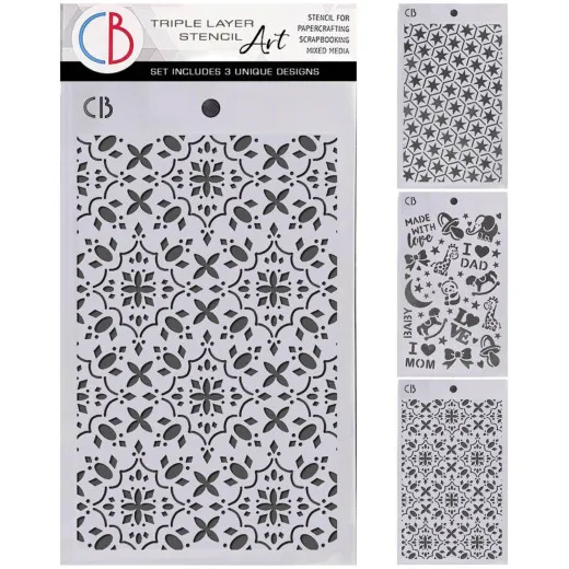 Ciao Bella - Toy Shop - Triple Layer Stencil Set