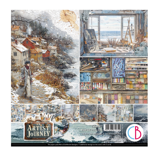 An Artist Journey - 8x8 Paper Pad