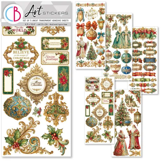 Eternal Christmas - Transparent Adhesive Sheets