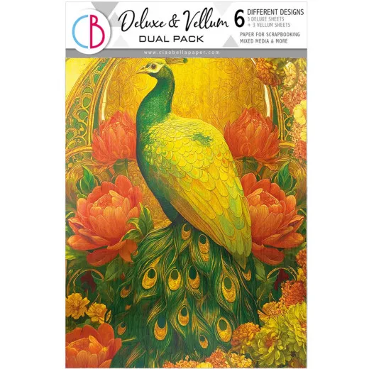 Artemis - A4 Deluxe Paper - Gold & Vellum Dual Pack Mixed