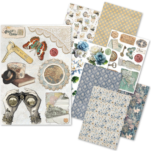 Eastern Journey - A5 Rice Paper Mix