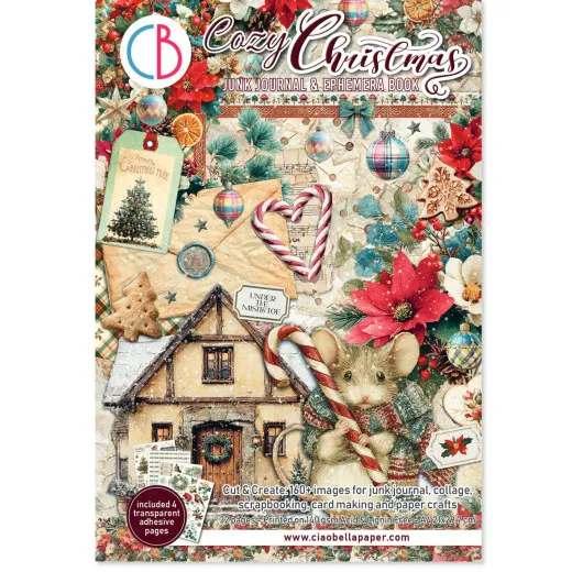 Cozy Christmas - A4 Junk Journal Ephemera Book