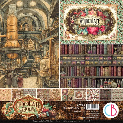 The Chocolate Factory - 12x12 Patterns Pad