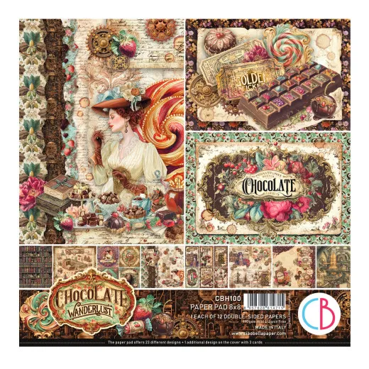The Chocolate Factory - 8x8 Paper Pad