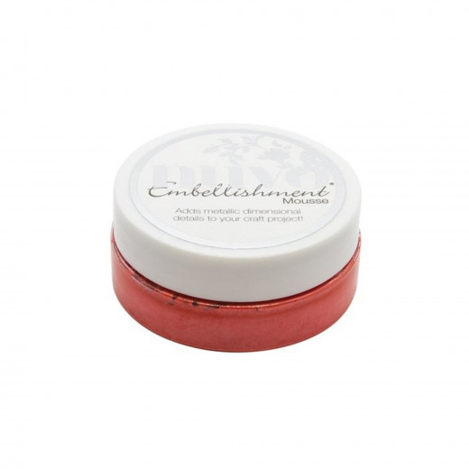 Nuvo Embellishment Mousse - Fusion Red