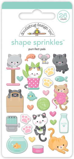 Shape Sprinkles - Purr-fect Pals