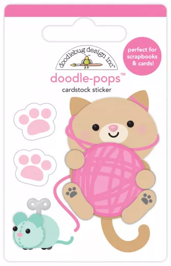 Doodle-Pops 3D Sticker - Playtime