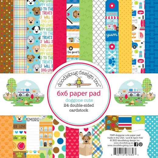 Doggone Cute - 6x6 Paper Pad