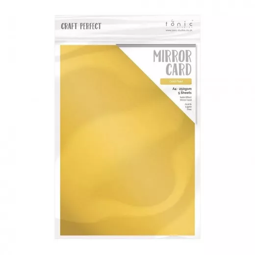 Tonic Mirror Card Satin - Gold Pearl