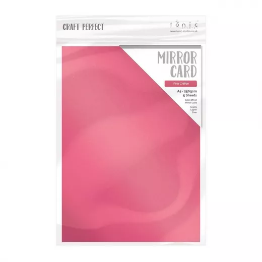 Tonic Mirror Card Satin - Pink Chiffon