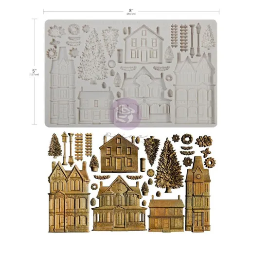Decor Moulds - Winter Town