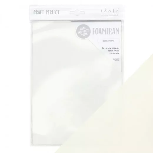 Craft Perfect Foamiran - Cotton White