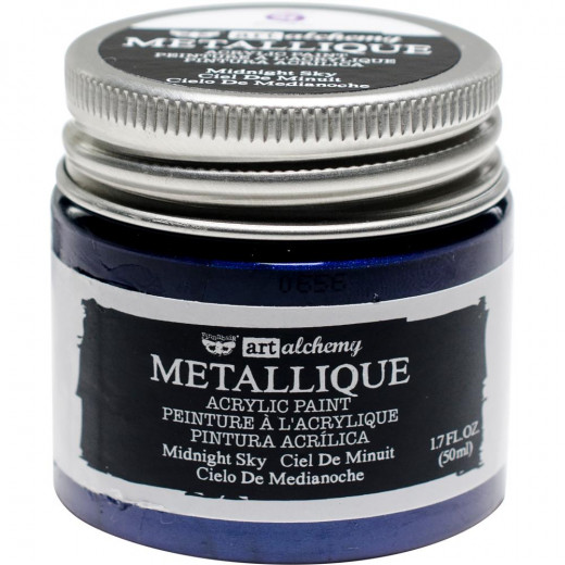 Art Alchemy Metallique Acrylic Paint - Midnight Sky