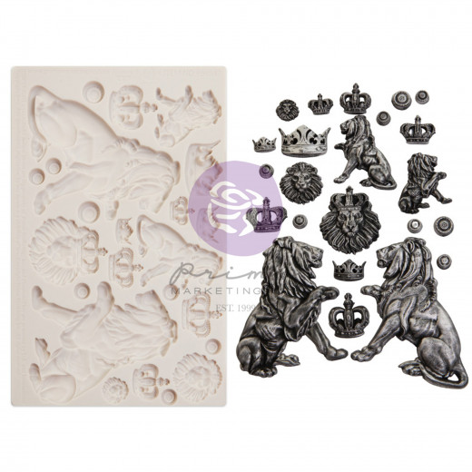 Decor Mould - Regal Lions