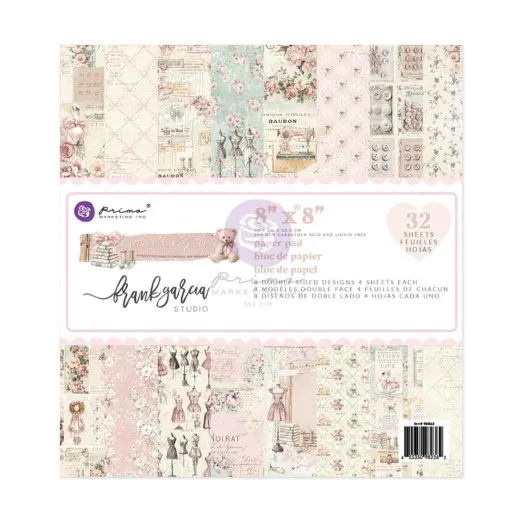 Buttons & Keepsakes by Frank Garcia - 8x8 Paper Pad