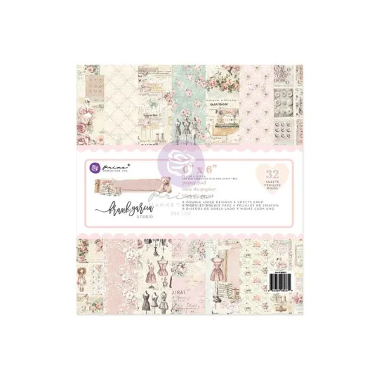 Buttons & Keepsakes by Frank Garcia - 6x6 Paper Pad