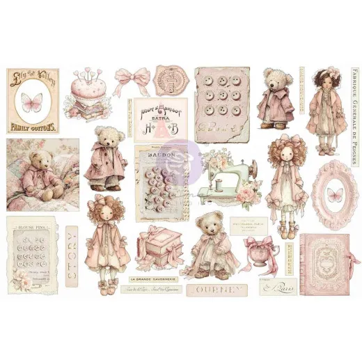 Buttons & Keepsakes by Frank Garcia - Ephemera - Quilted Memories