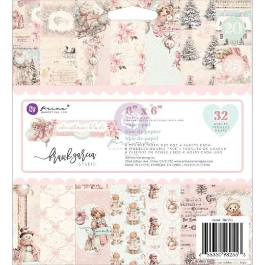 Christmas Blush by Frank Garcia - 6x6 Paper Pad