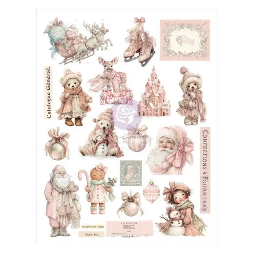 Christmas Blush by Frank Garcia - A4 Transfers / Rub-Ons