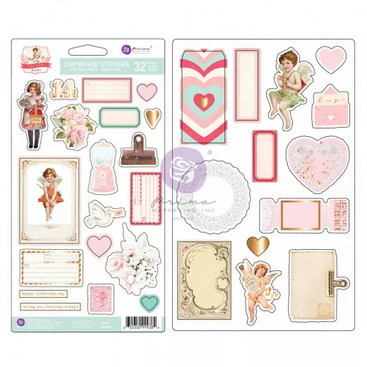 Chipboard Stickers - Love Notes