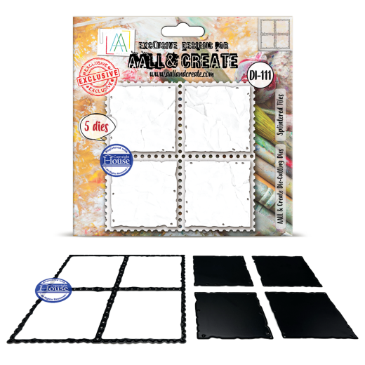 Cutting Dies Nr. 111 - Geary Cutouts - Splintered Tiles by Autour De Mwa & Co