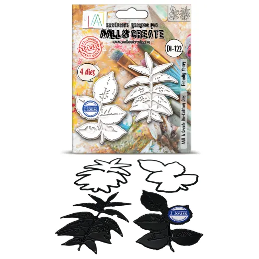 Cutting Dies Nr. 122 - Leaf Happened - Frondly Yours by Autour De Mwa & Co