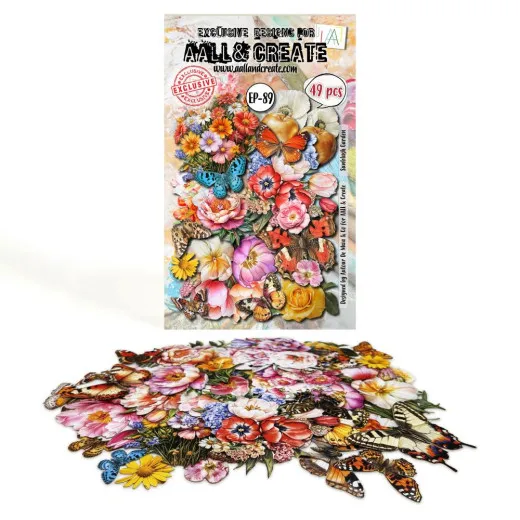 Ephemera Die-Cuts Nr. 89 - Sunblush Garden