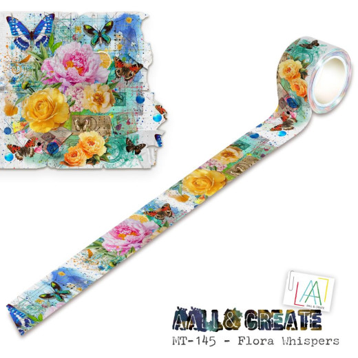 Layer-It-Up Washi Tape - Flora Whispers