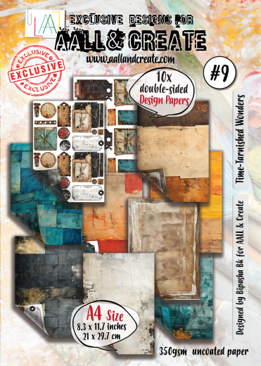 Design Paper Nr. 09 - A4 - Time-Tarnished Wonders