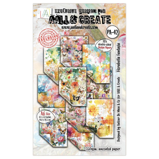 AALL & Create - A6 Paper Pack - Florabella Fantasia