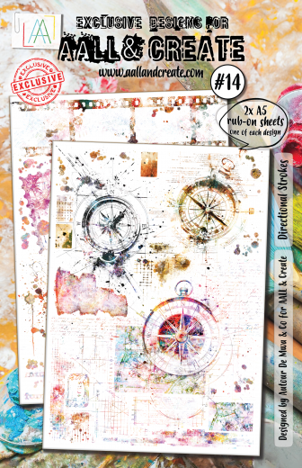 Rub-Ons Nr. 14 - Directional Strokes